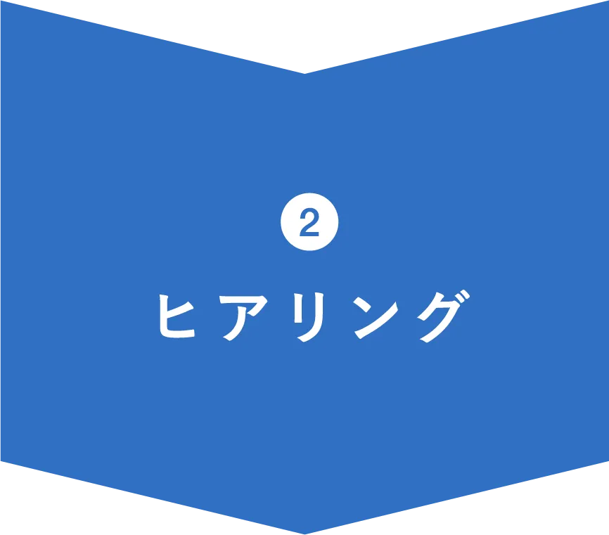 2.ヒアリング